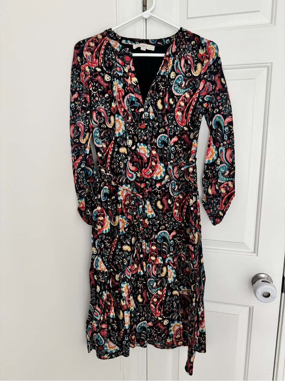 Loft Paisley Dress